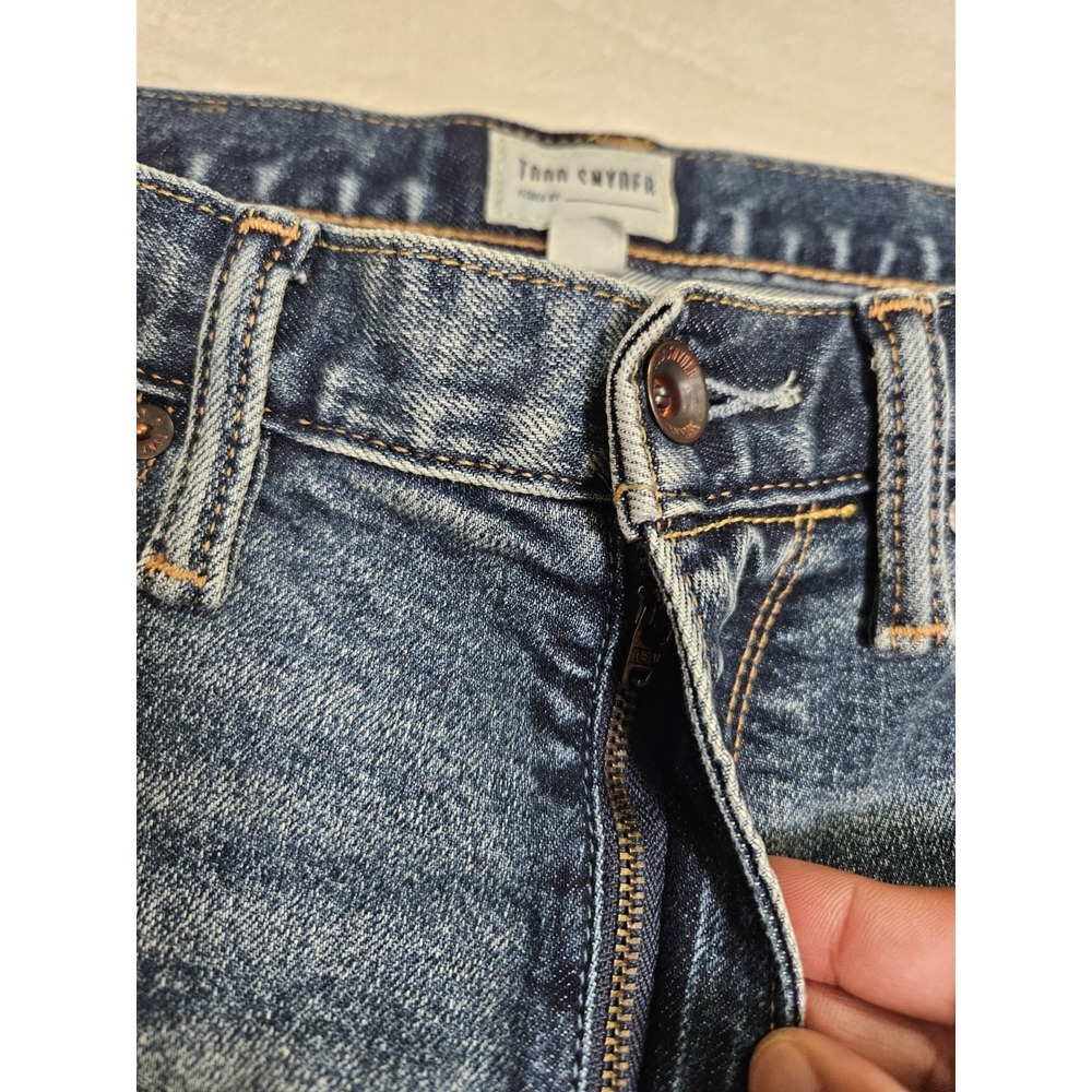 Todd Snyder Denim Blue Jeans Stretch 5-Pocket Straight Fit Men Size 32x31 - Picture 3 of 11